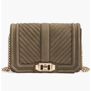 Rebecca Minkoff Small Love Nubuck Crossbody